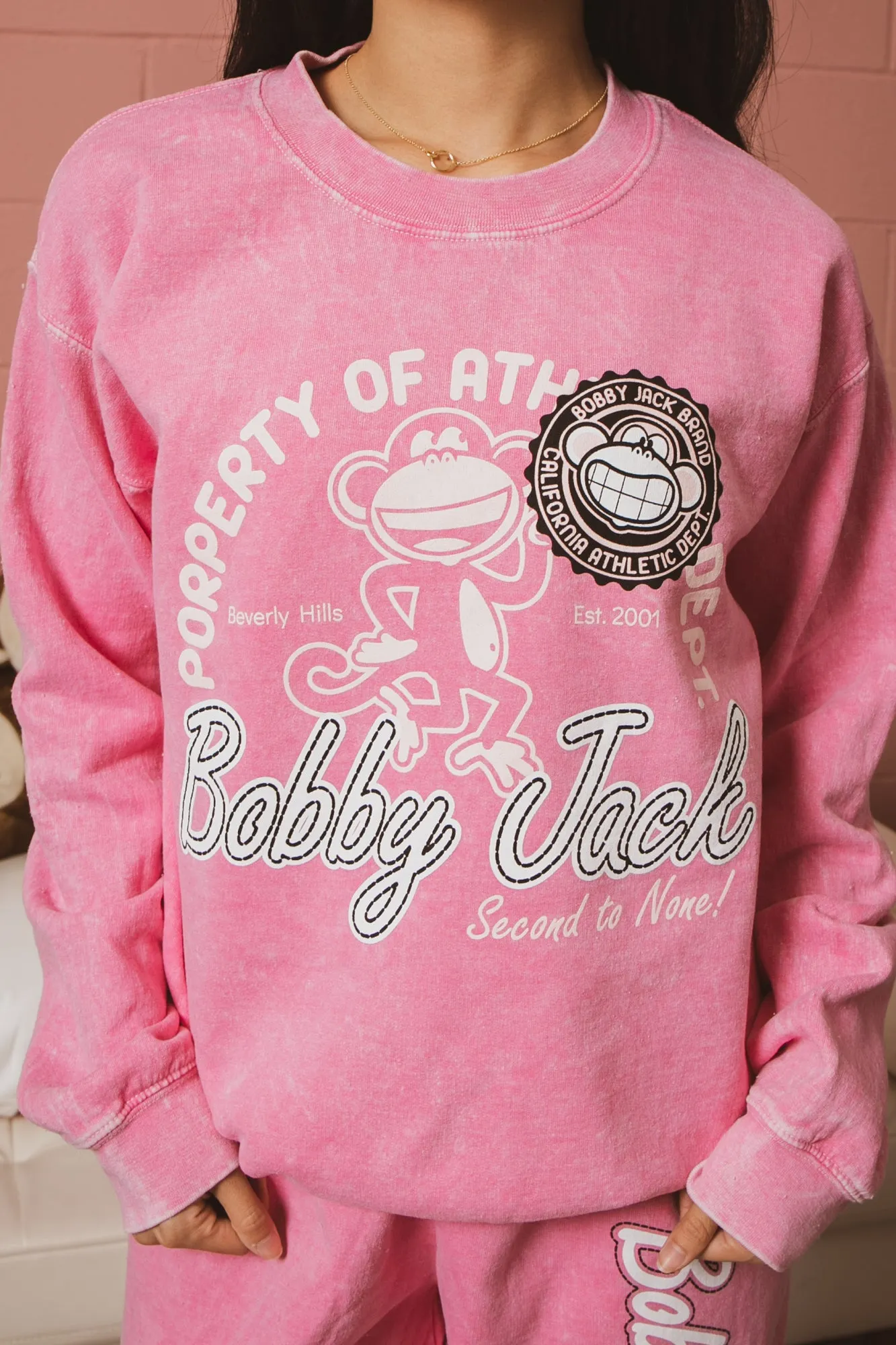 Athletics - Bobby Jack Vintage Sweatshirt - Pink