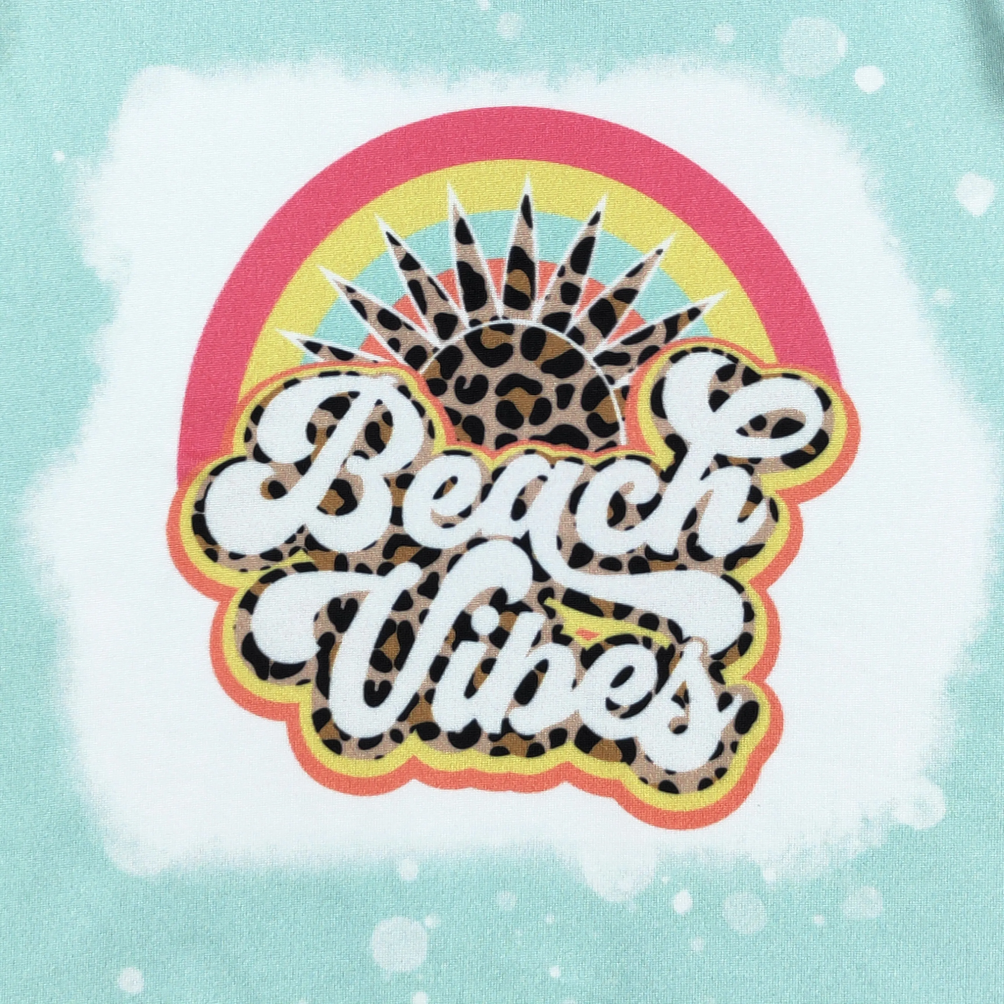 Beach Vibes flutter sleeve short set