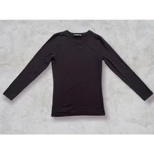 Caitlyn Butter Soft Long Sleeve Top | Black