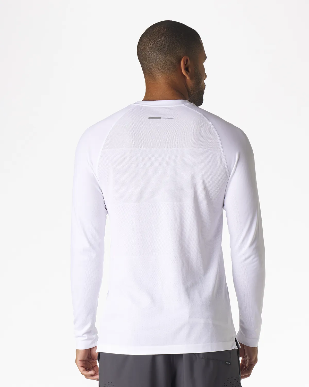 Dash LS Tee White