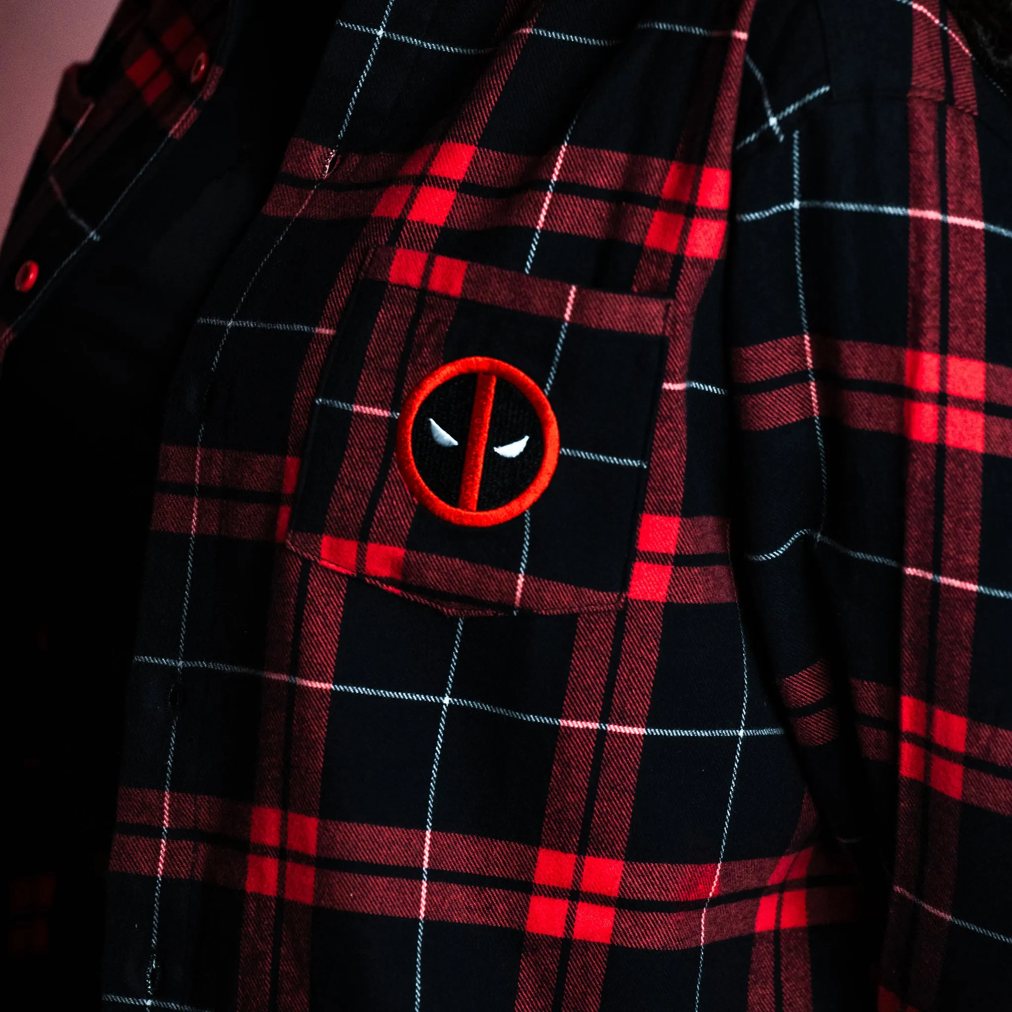 Deadpool Flannel