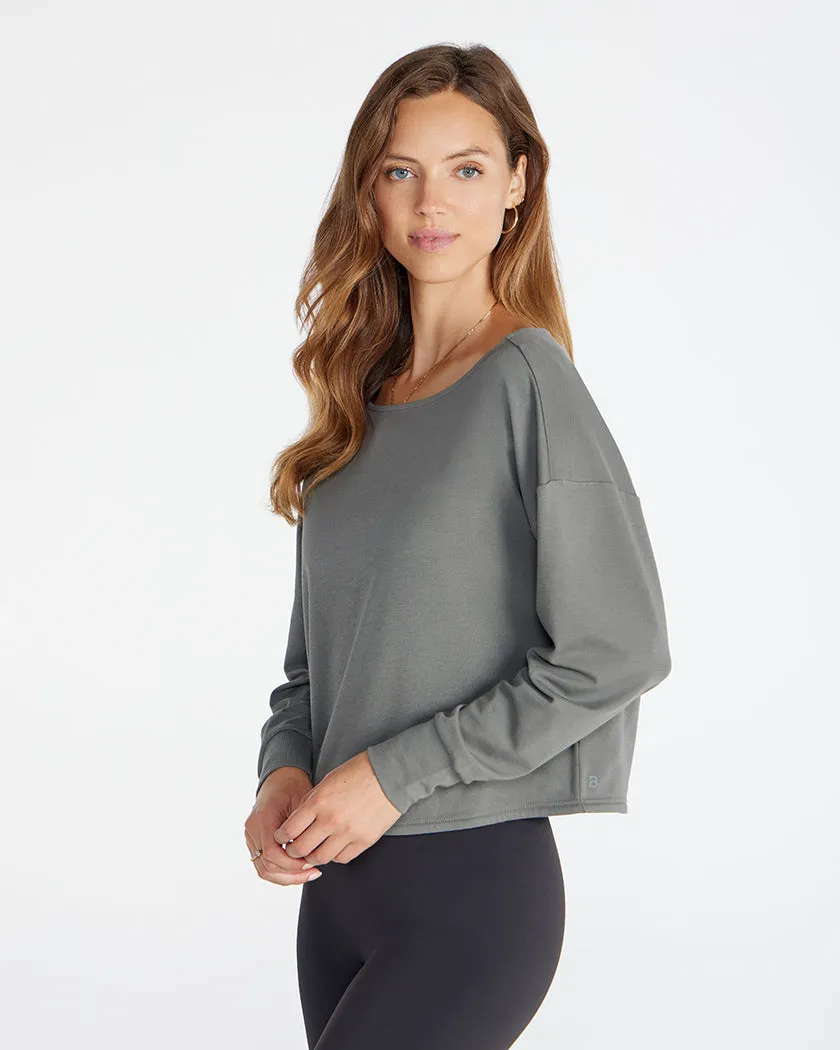 Drift Relaxed Off-Shoulder Long Sleeve