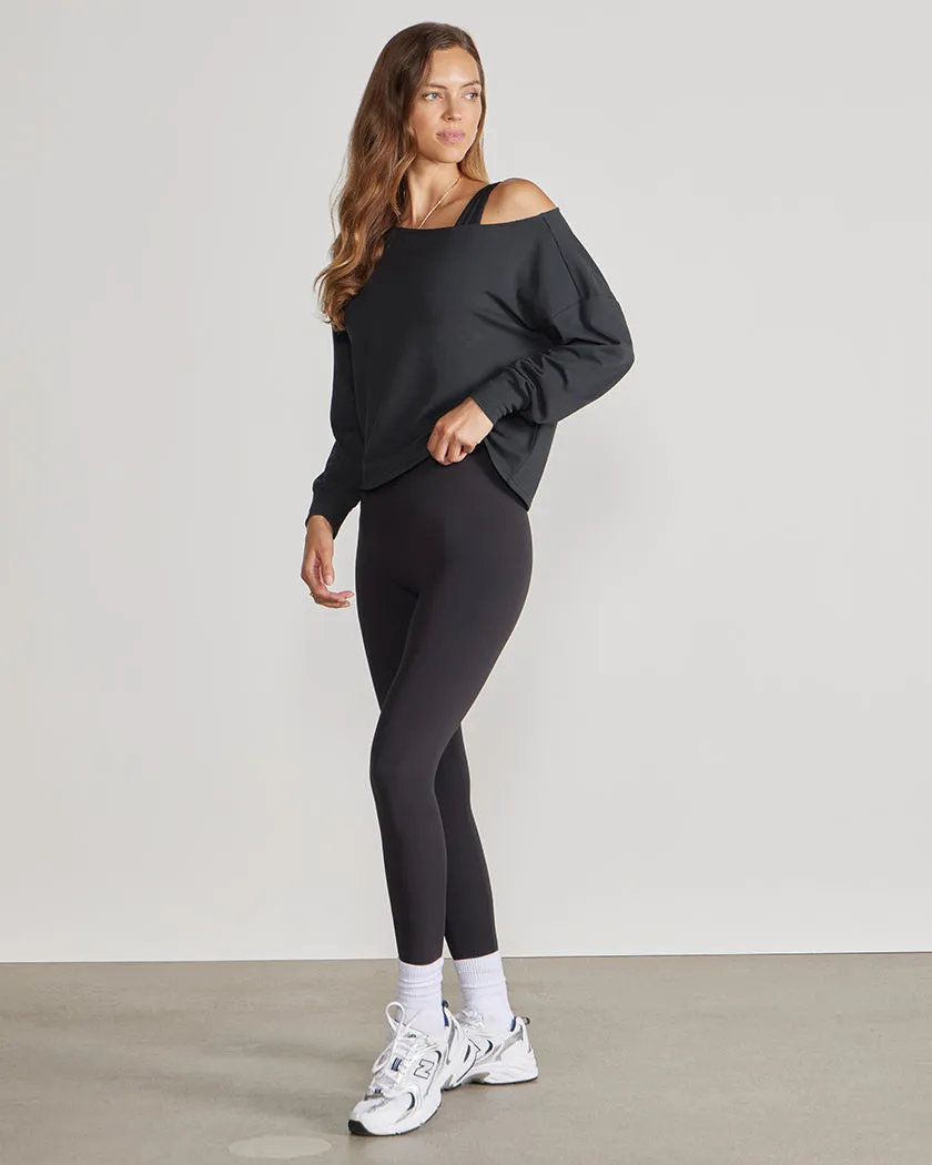 Drift Relaxed Off-Shoulder Long Sleeve