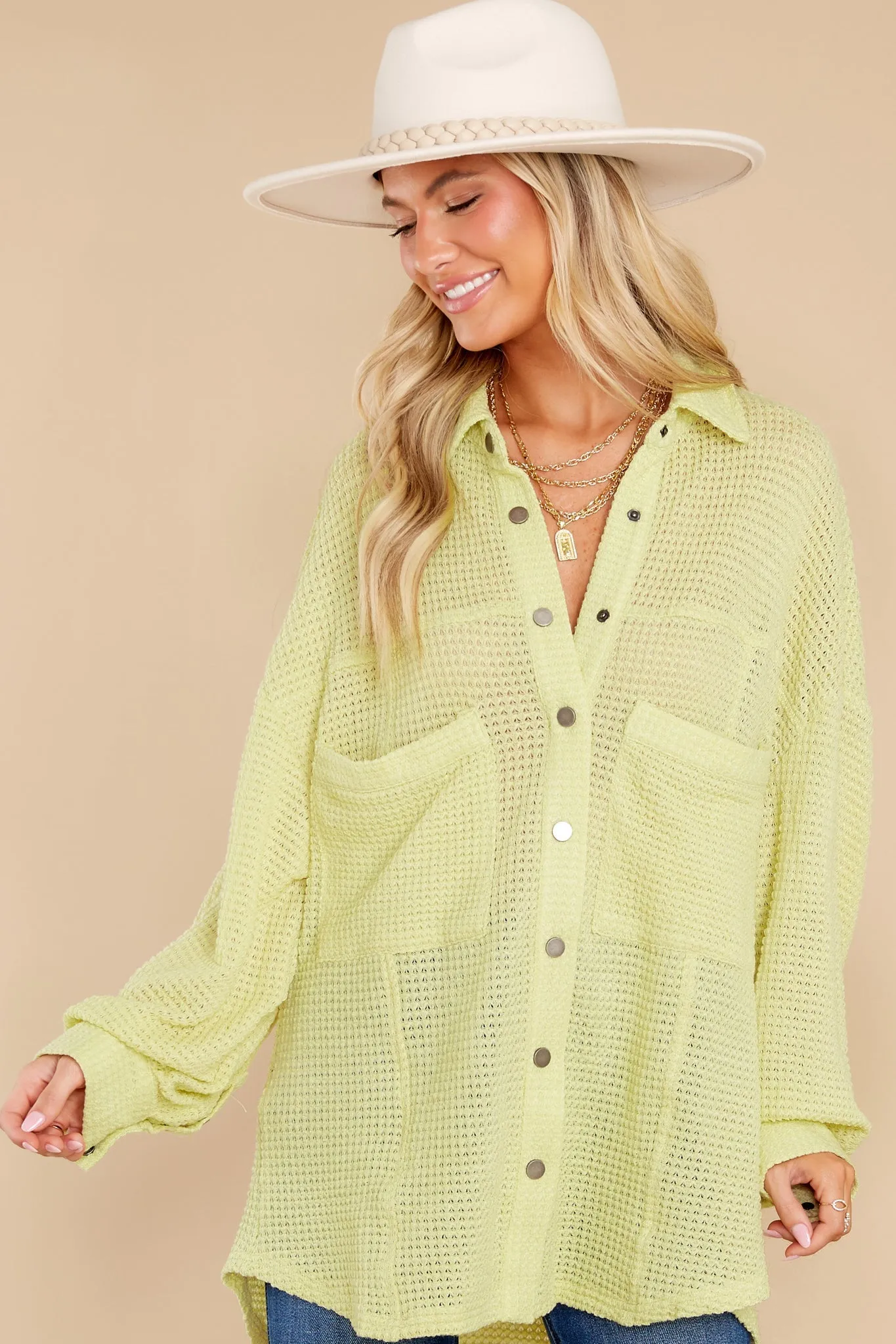 Easy To See Key Lime Top