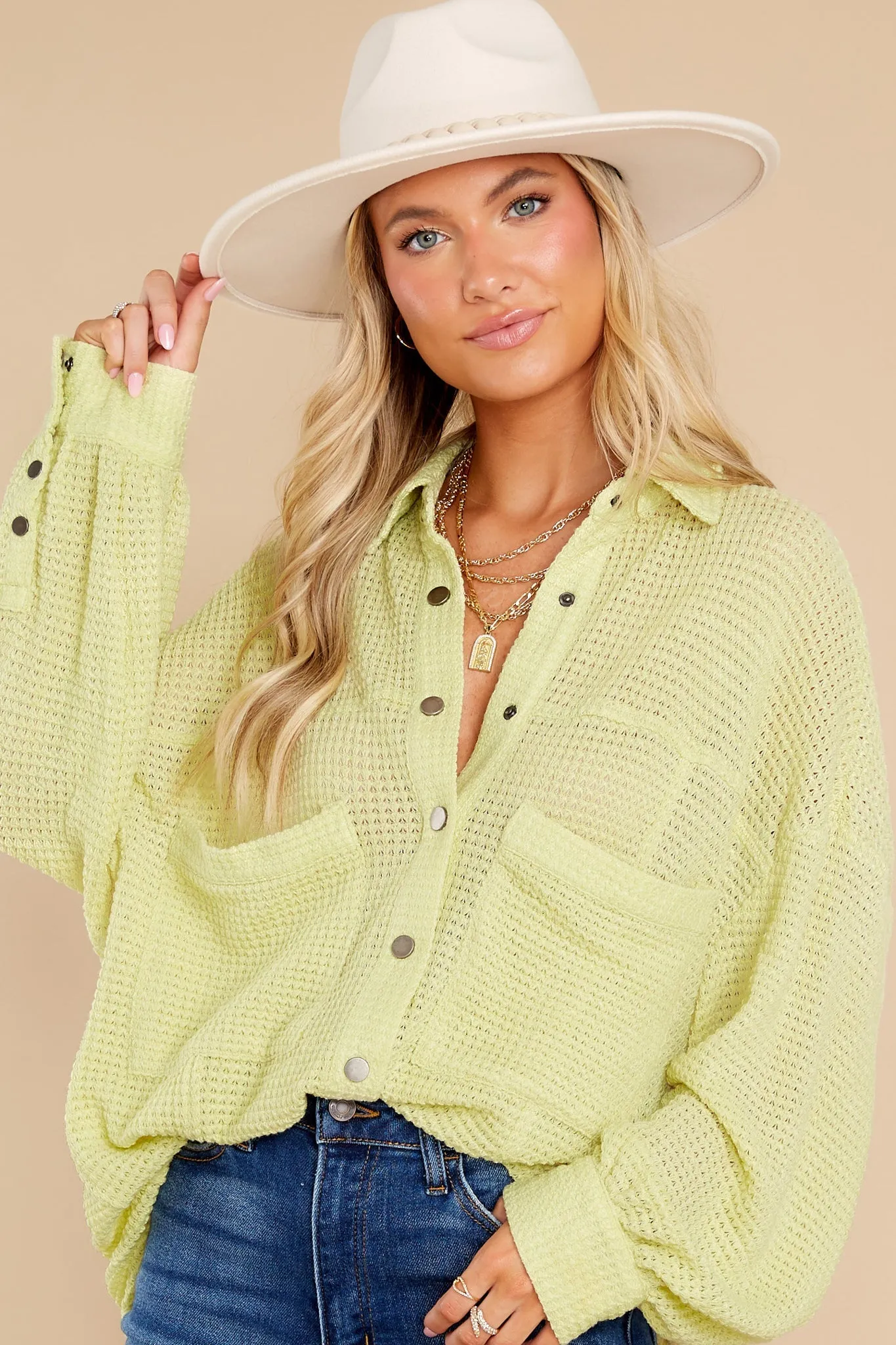 Easy To See Key Lime Top