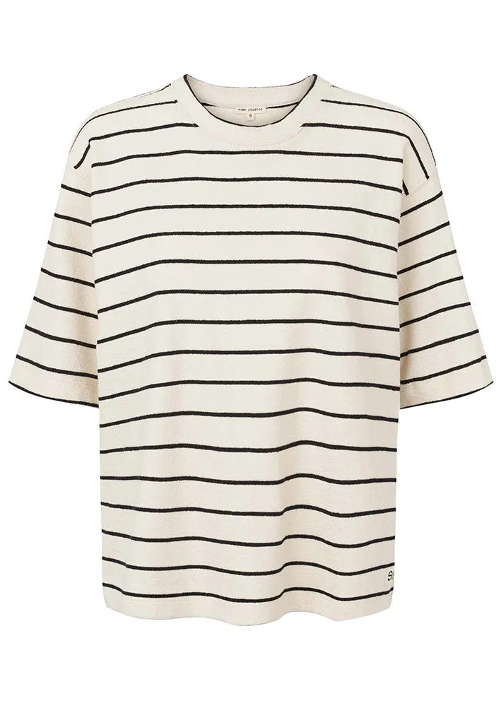 Esmé Studios Mia T-shirt ES124-304 Buttercream Stripes