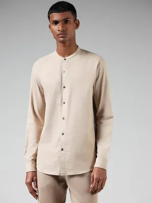 ETA Beige Cotton Resort-Fit Shirt