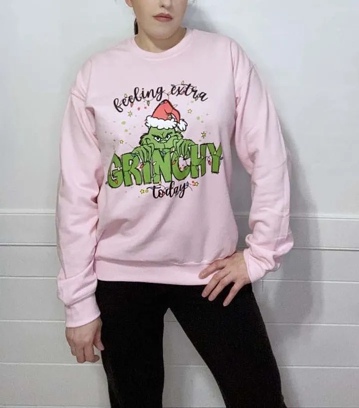 Extra Grinchy sweatshirt