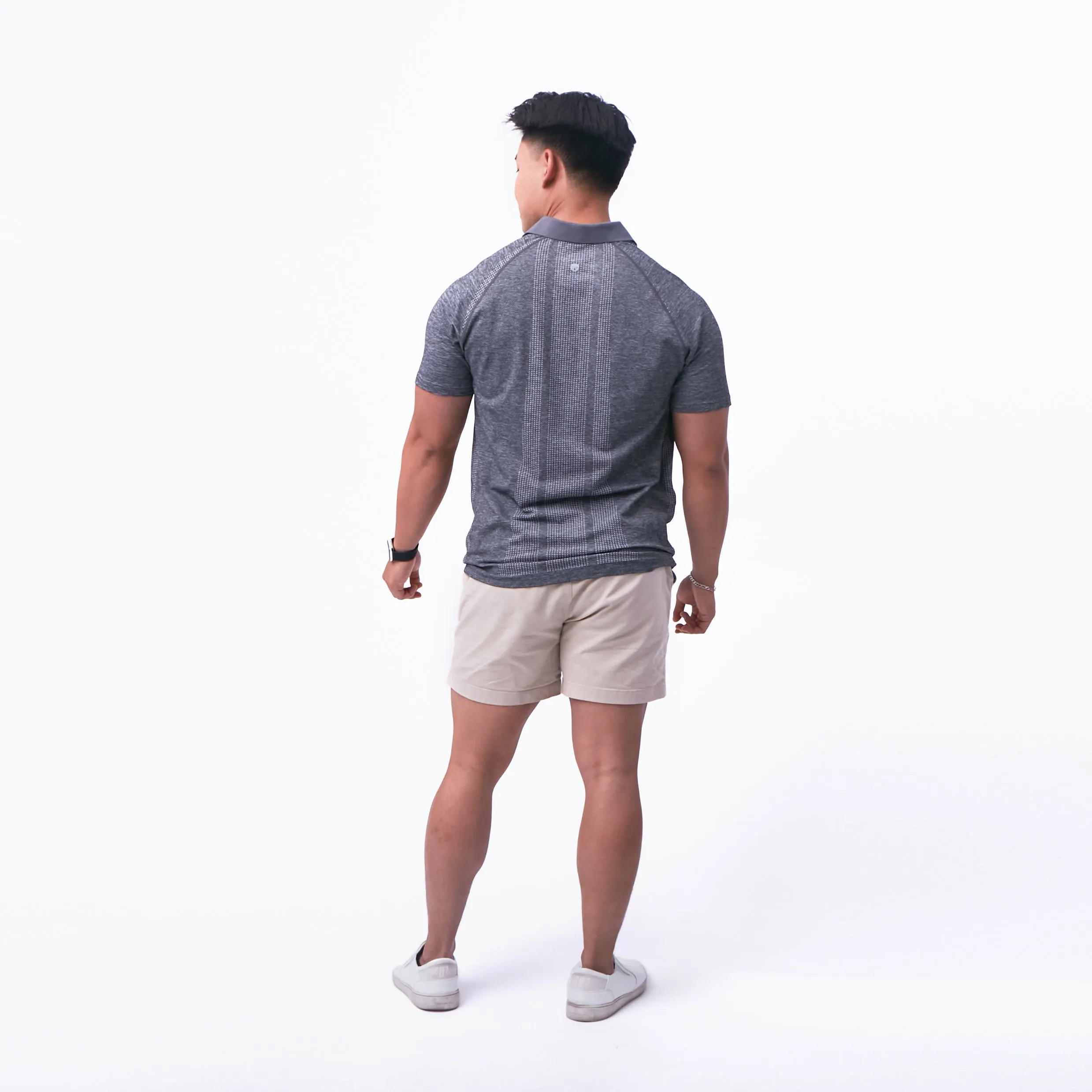 Interval Polo - Heathered Gray