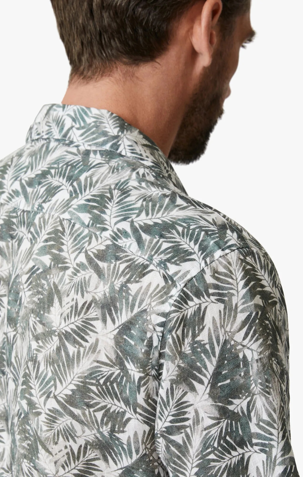 Jungle Short Sleeve Shirt In Green