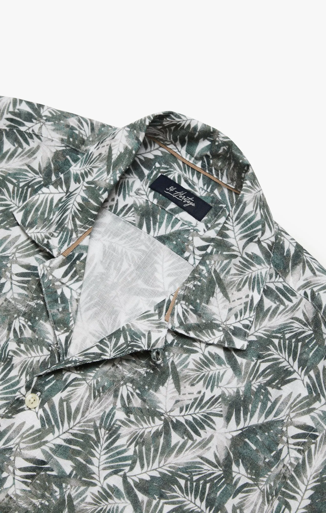 Jungle Short Sleeve Shirt In Green