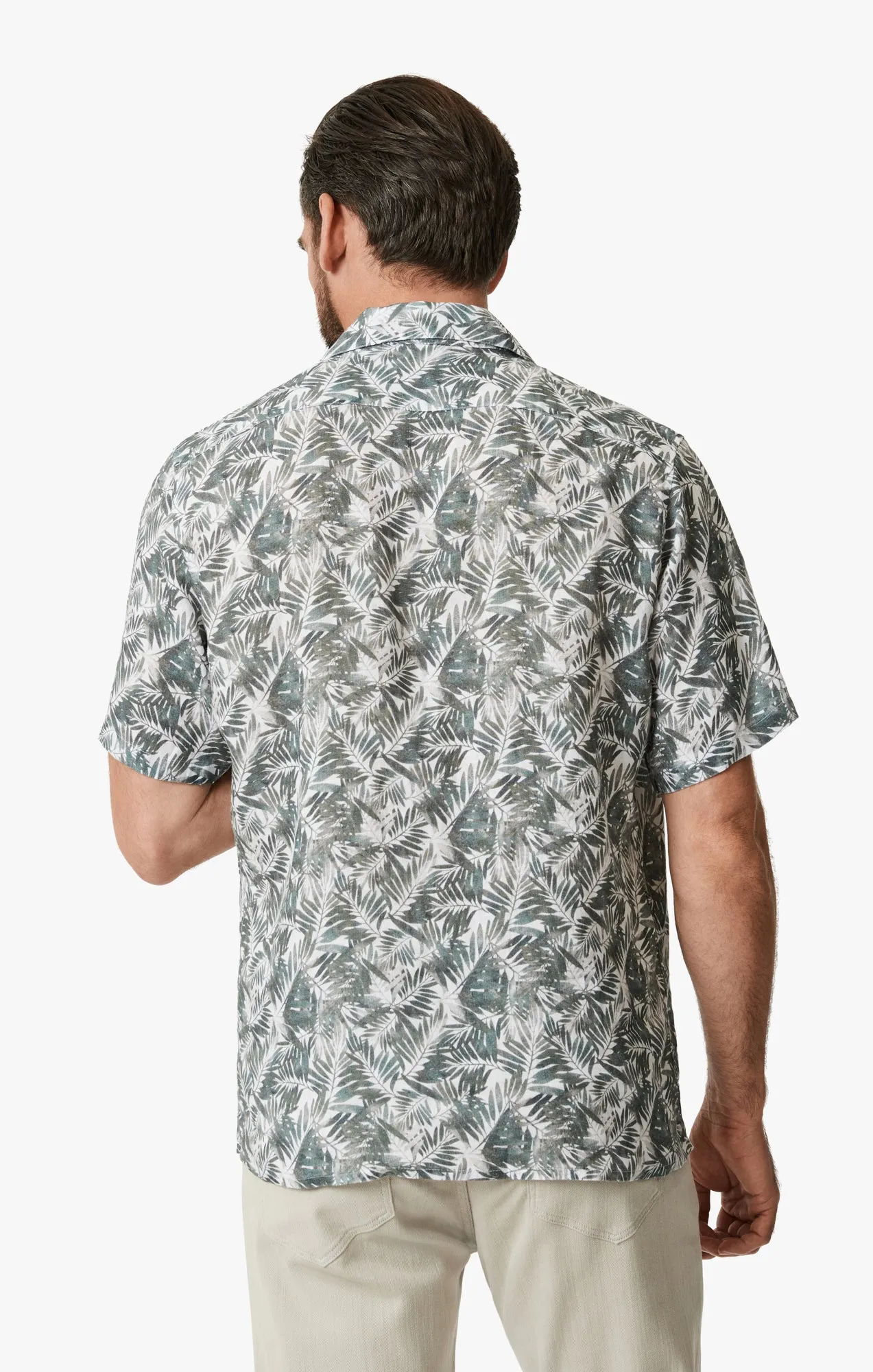 Jungle Short Sleeve Shirt In Green