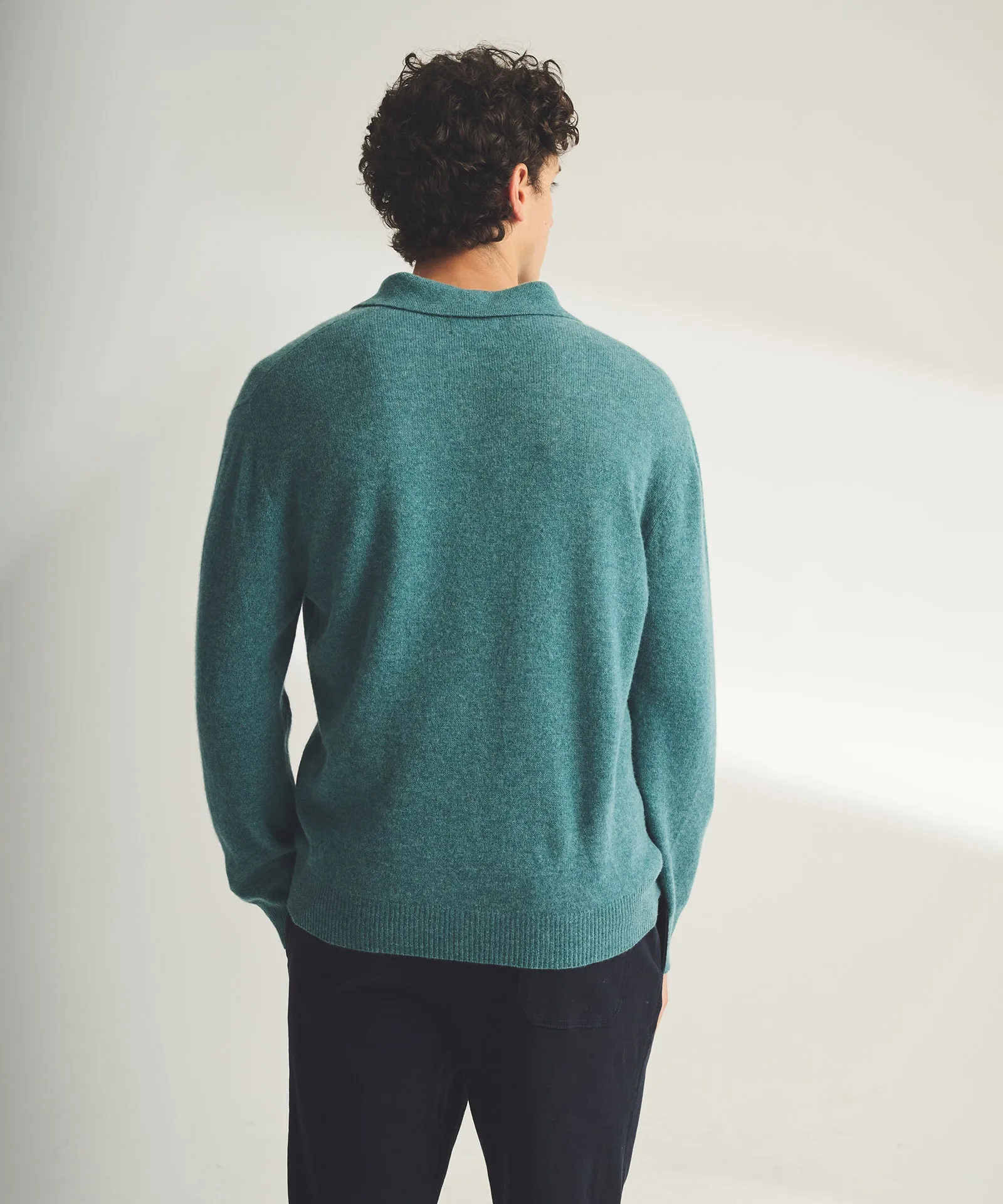 Lightweight Cashmere Relaxed Polo