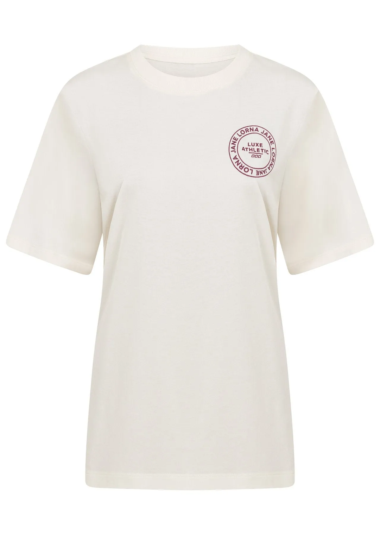 Lotus Relaxed Fit T-Shirt | Cream