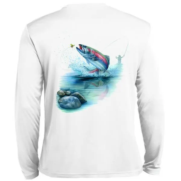 Majestic Outdoors Rainbow Trout Tech Tee