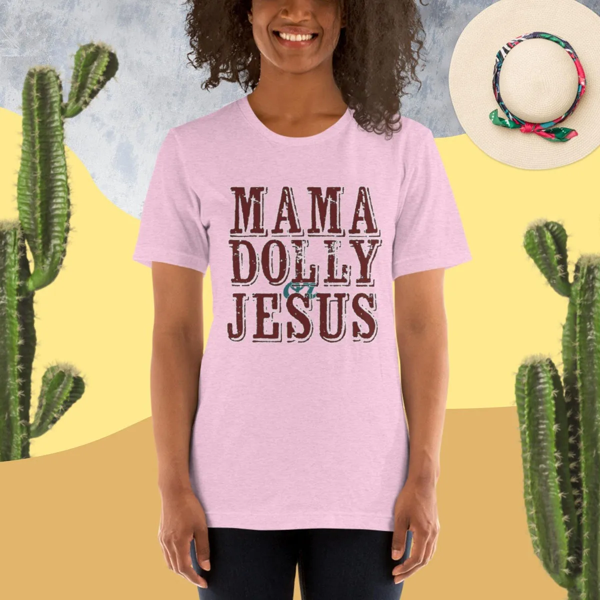 Mama, Dolly or Jesus Graphic Tee