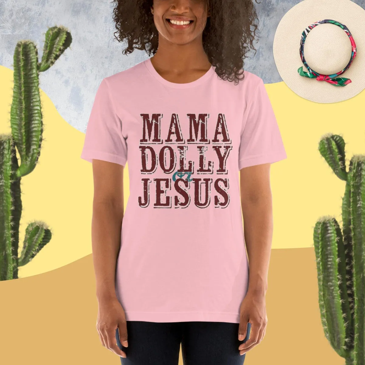 Mama, Dolly or Jesus Graphic Tee