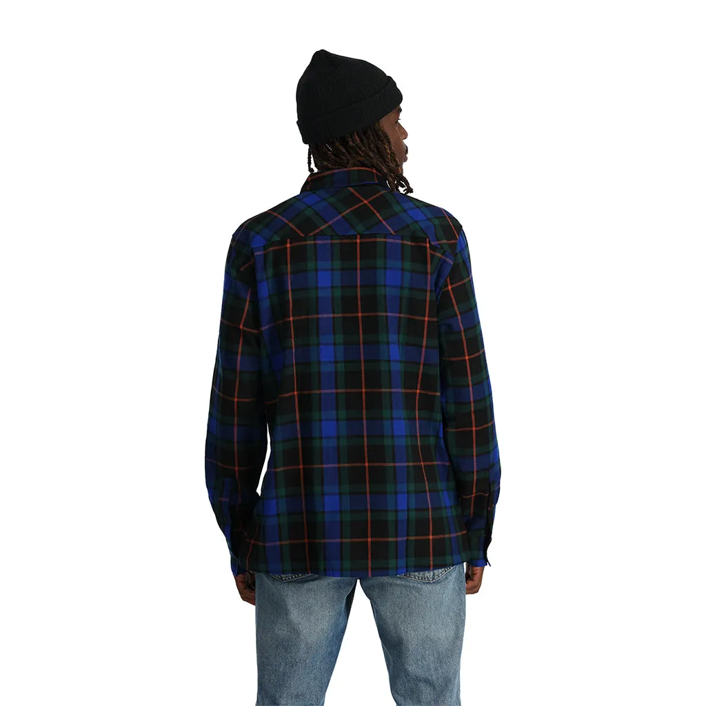 Mens Elevation Flannel - Electric Blue