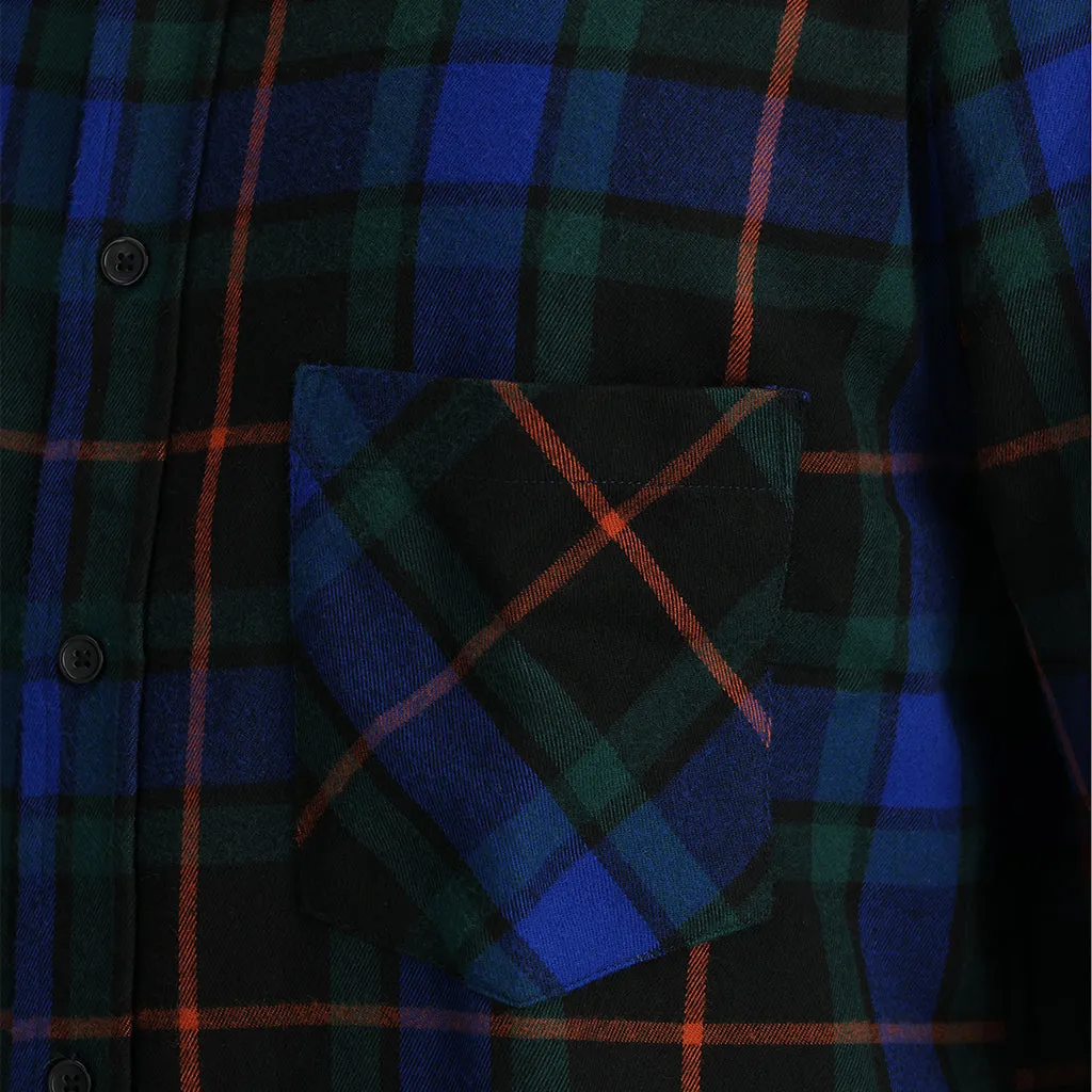 Mens Elevation Flannel - Electric Blue