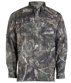 Men's Outfitter Junction Long Sleeve Camo Shirt - Mossy Oak