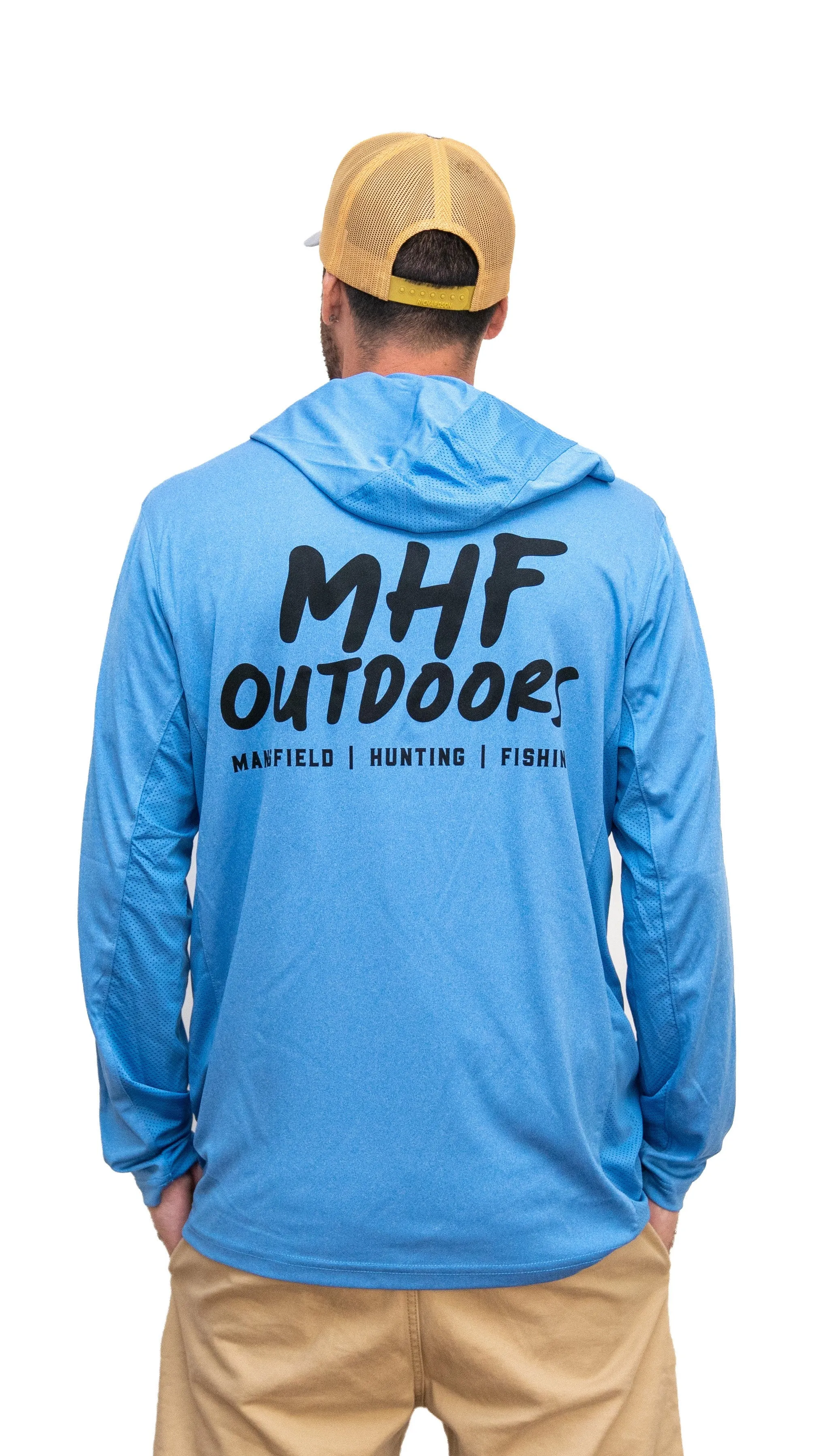 MHF x Cast Revive UPF50  Lightweight Performance Fishing Hooded Jersey