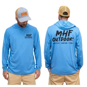 MHF x Cast Revive UPF50  Lightweight Performance Fishing Hooded Jersey