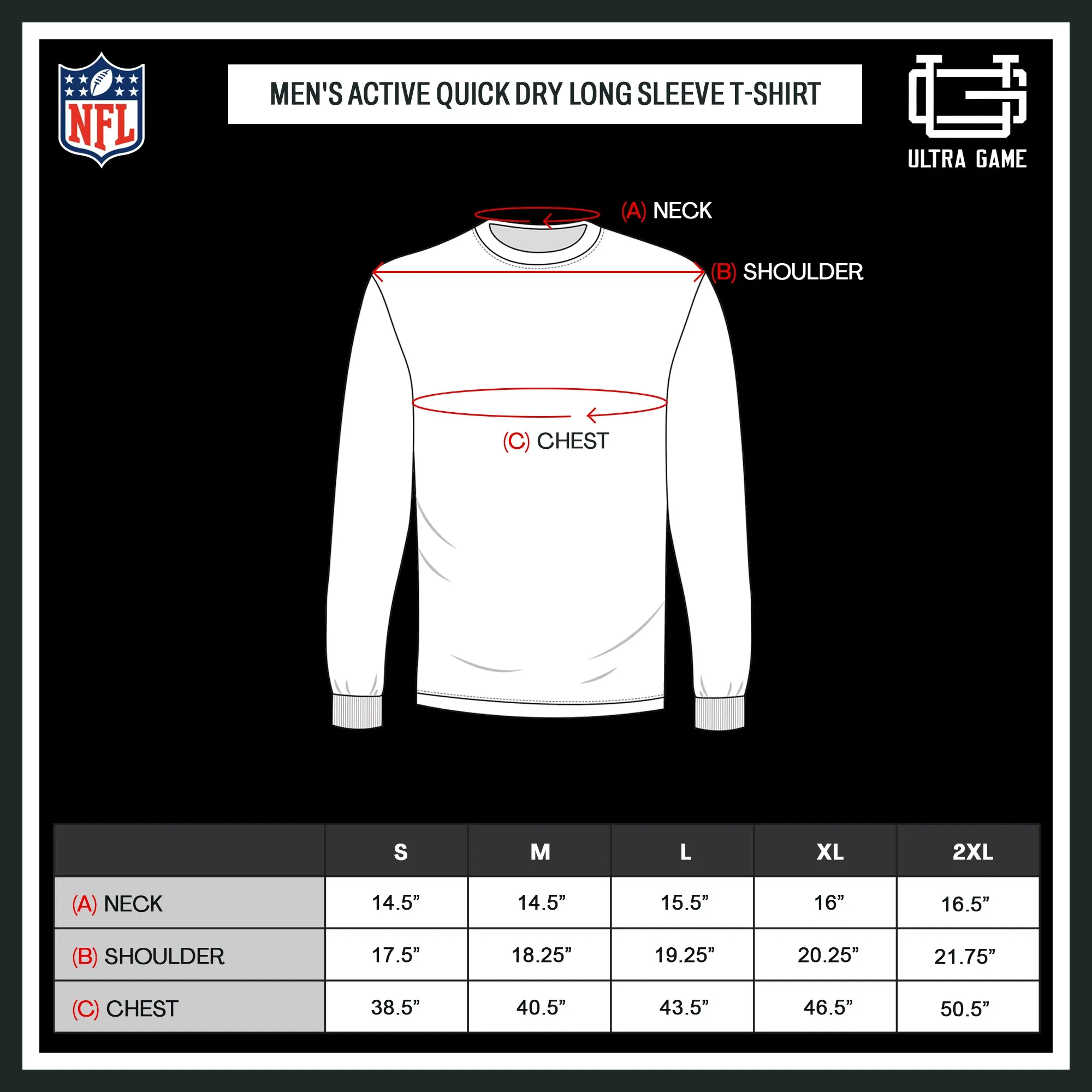 NFL Official Adults Super Soft Game Day Long Sleeve T-Shirt - Unisex|San Francisco 49ers