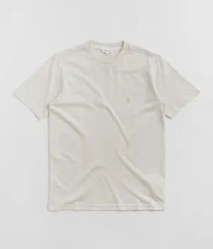 Norse Projects Johannes Organic N Logo T-Shirt - Lucid White