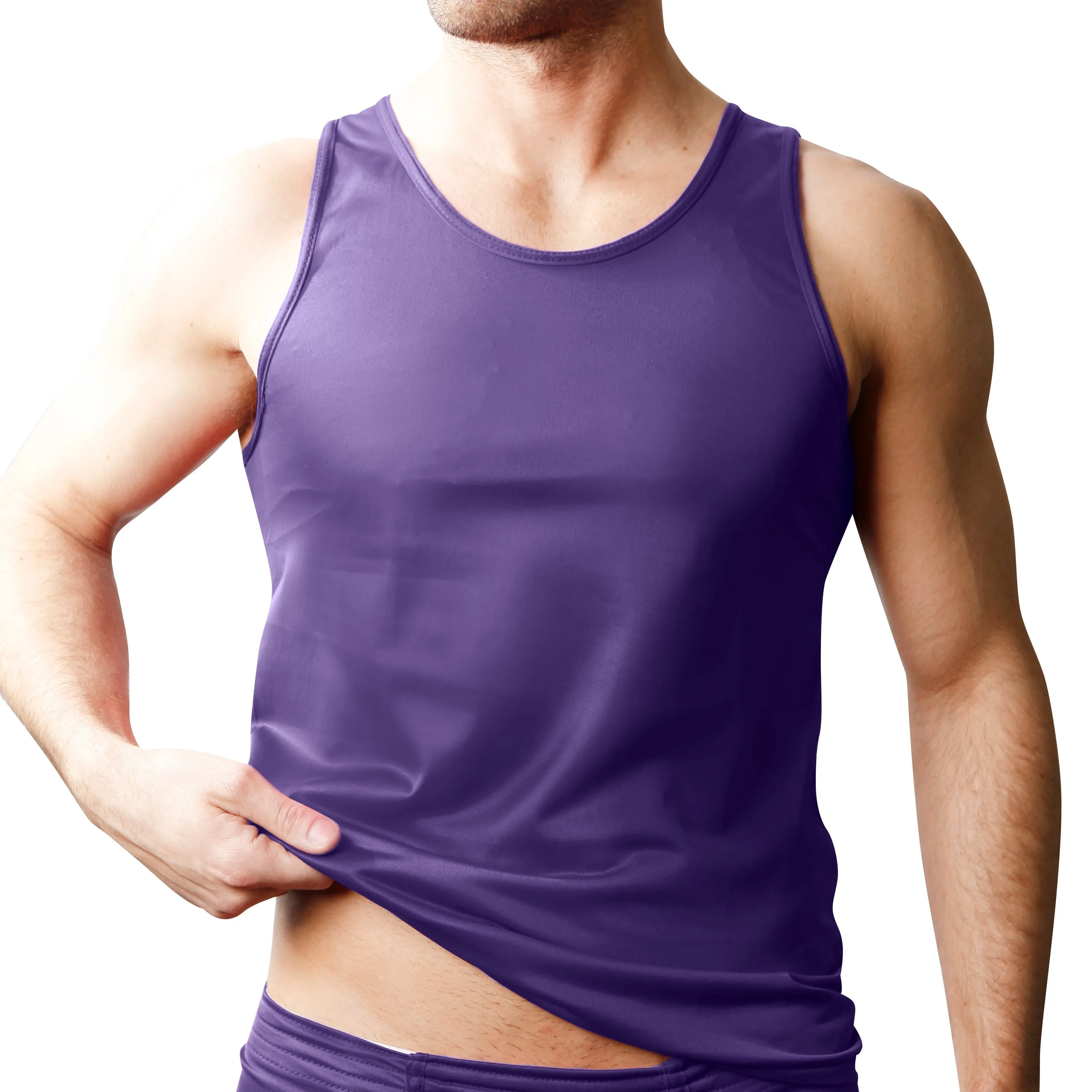 Nylon Tricot Tank Top