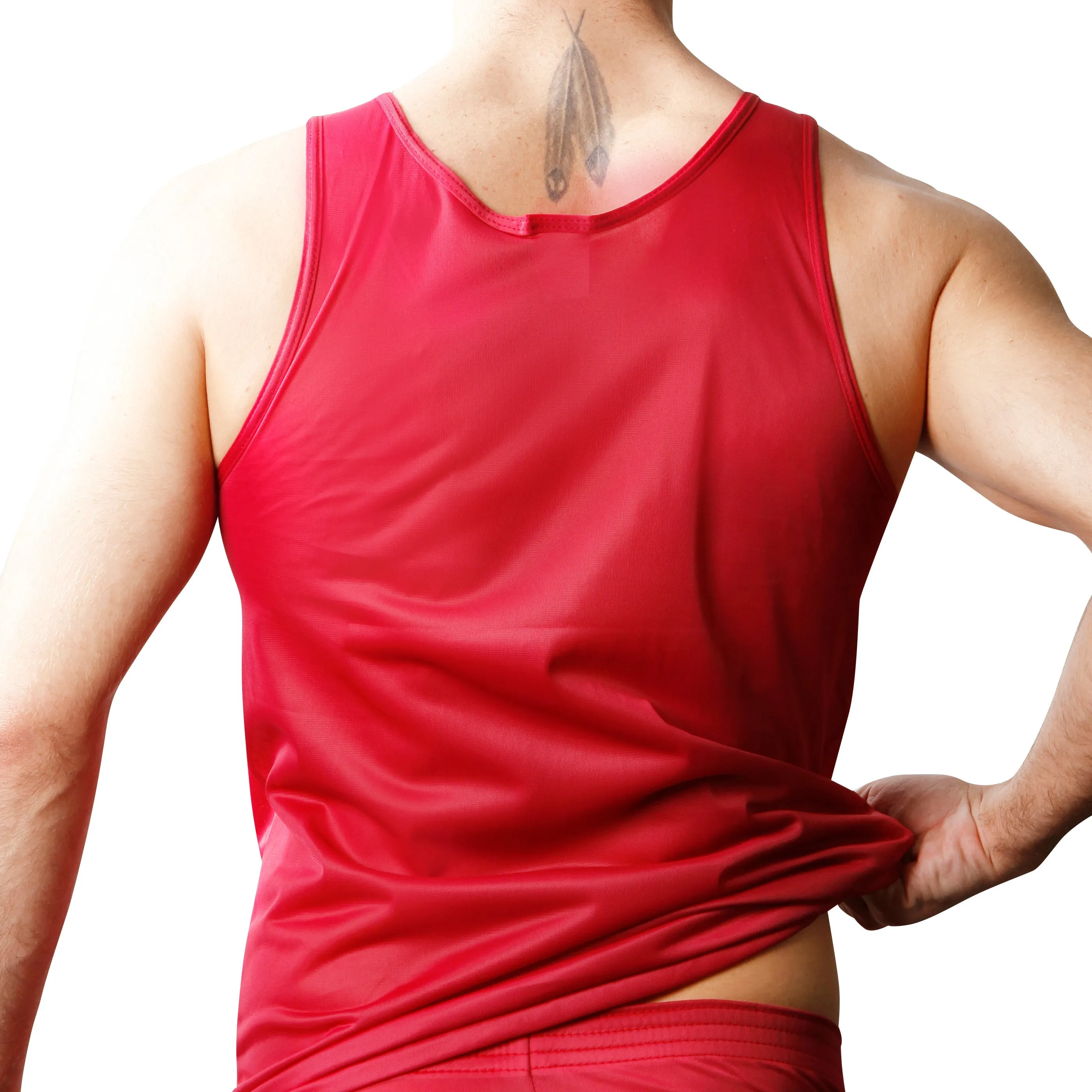 Nylon Tricot Tank Top