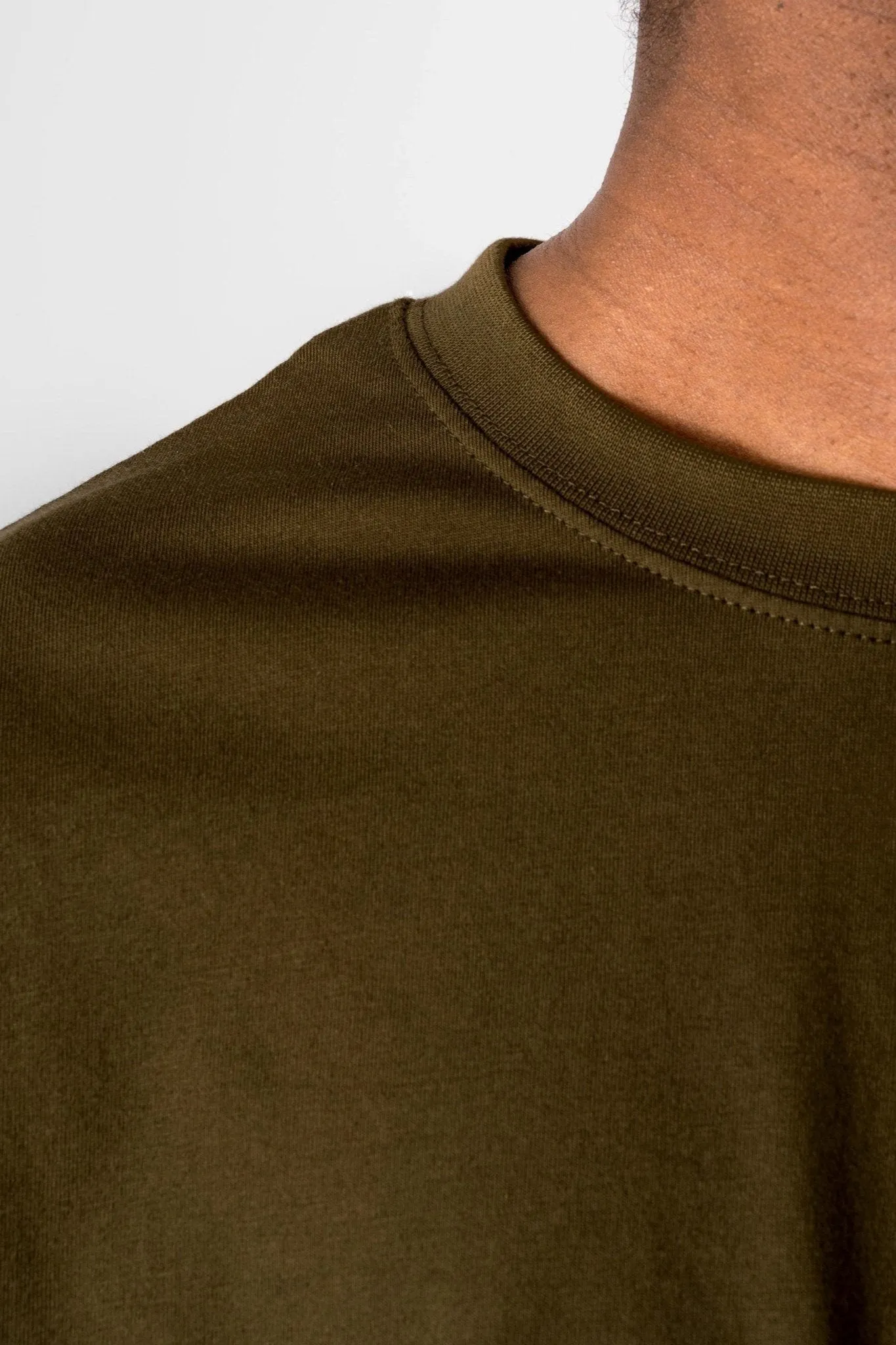 Oversized T-shirt - Olive