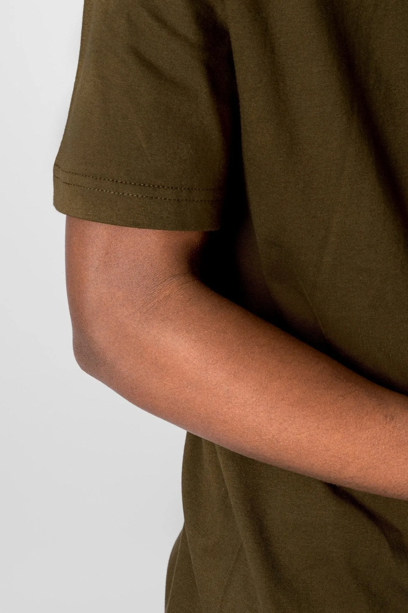 Oversized T-shirt - Olive