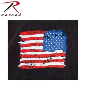 Patriot US Flag T-Shirt - Black