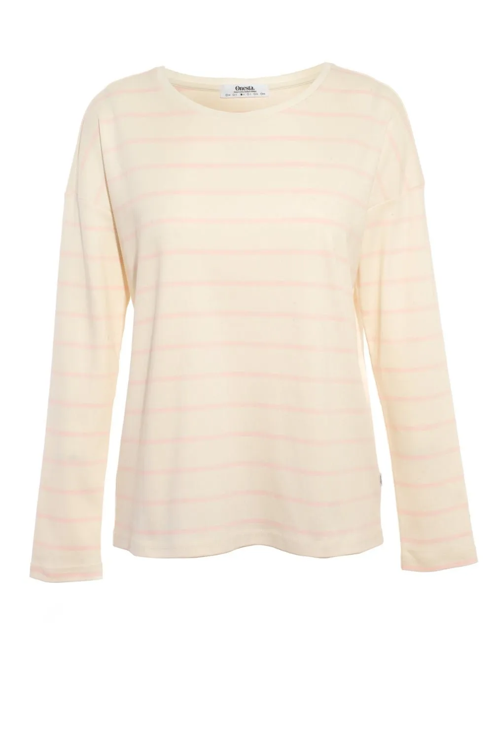 Pink Organic Cotton Breton Top