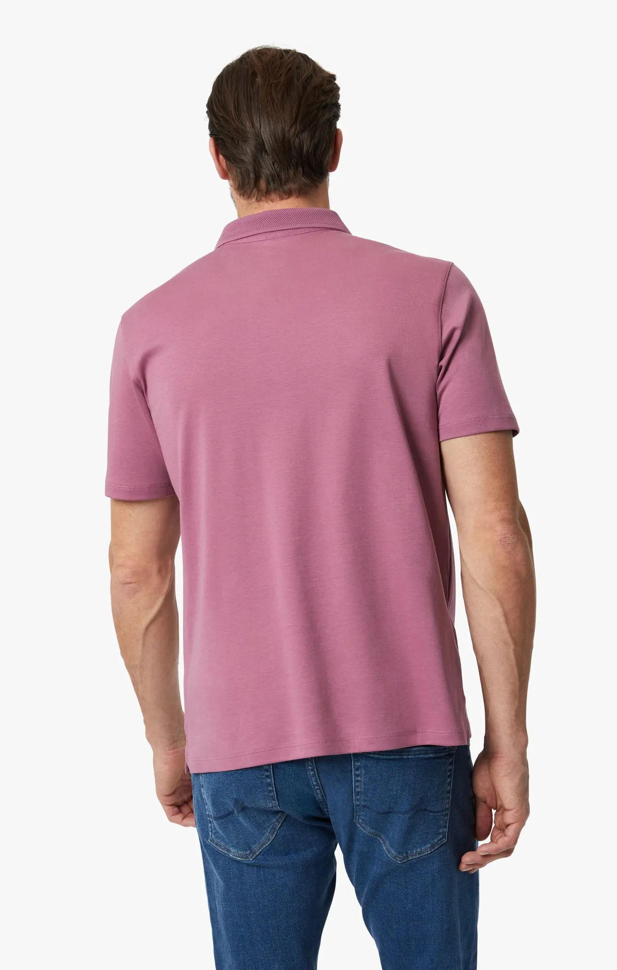 Polo T-Shirt In Rosewood