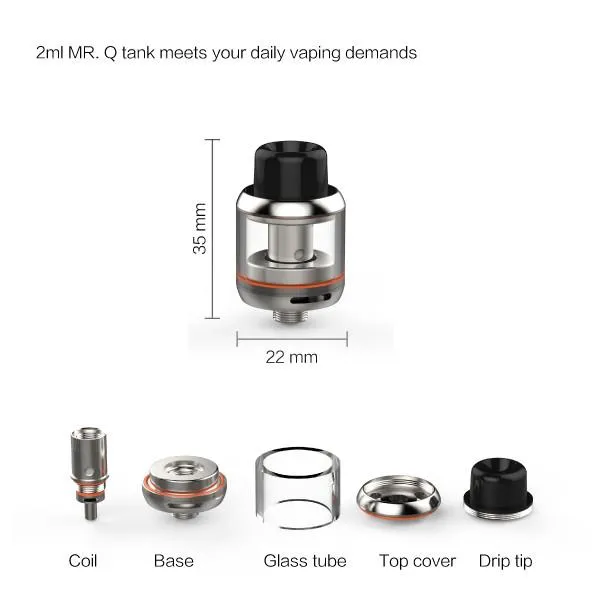 Q Tank E-Liquid Vape Tank