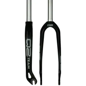 Q2 Bmx Fork,Crbn,Xprt 20'' 1 1/8'' Steerer W/Threaded Cap Carbon Bmx Race Fork  Forks  20''