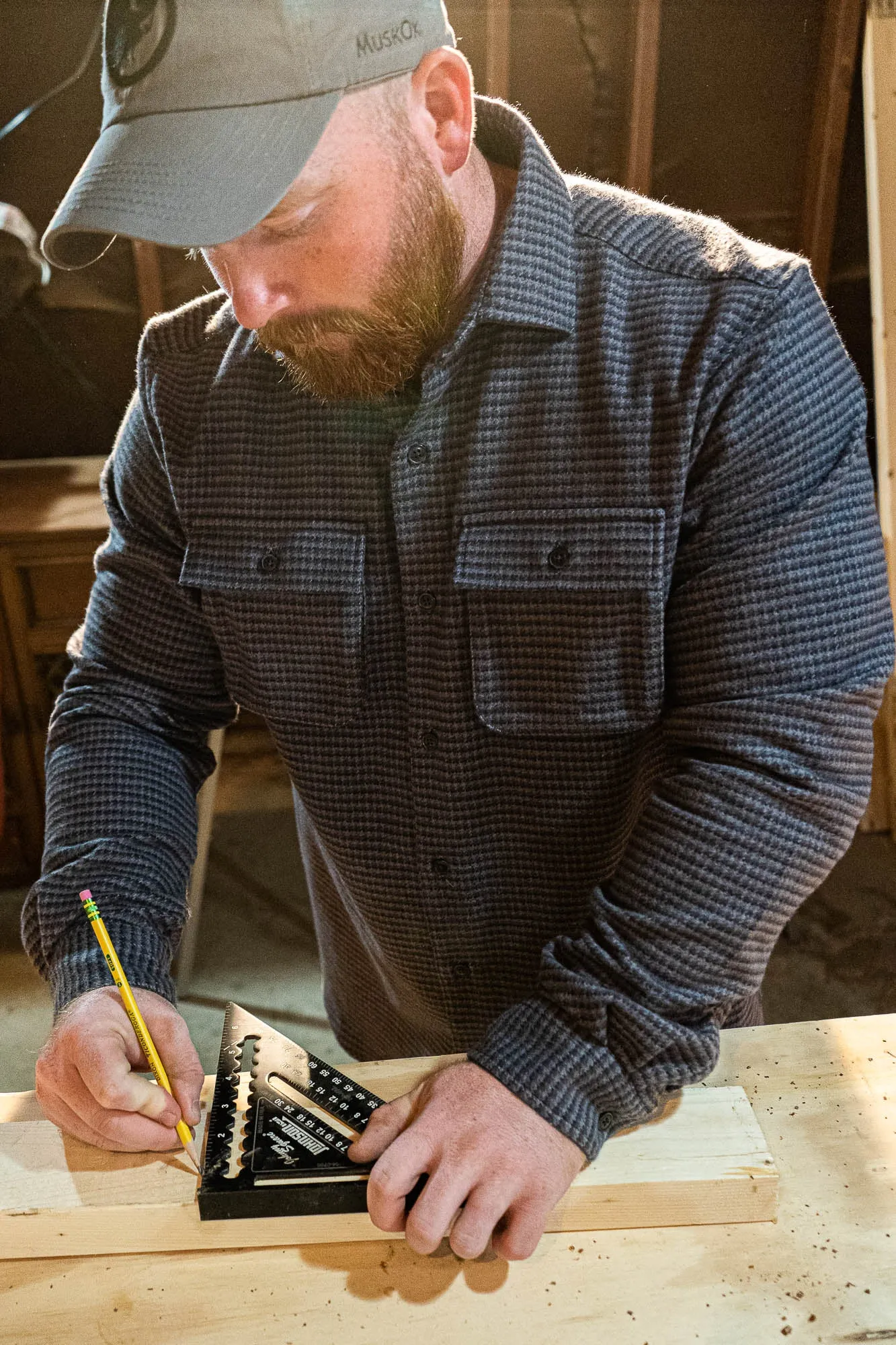 Relaxed Flannel, Charcoal