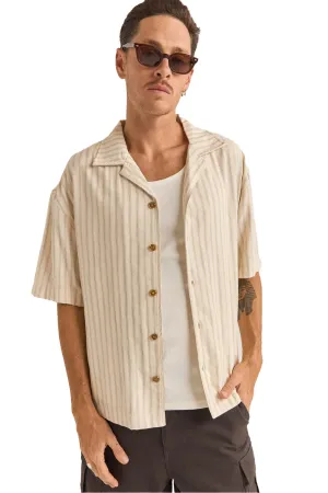 Rhythm Mens Relaxed Stripe Shirt