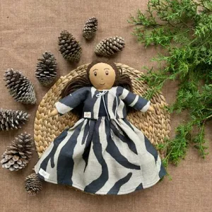 Single Doll- Chandani- Cotton Fabric Toy- Warm