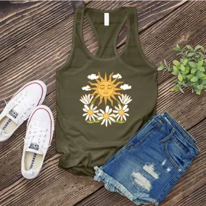 Smiling Daisy Sun Women's Tank Top