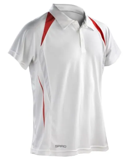 Spiro Mens Team Spirit Breathable sporty Polo Shirt - S177M