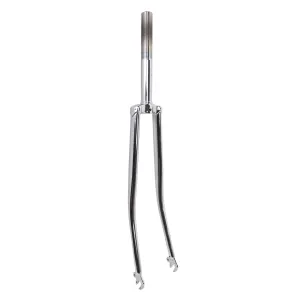 Steel Racing 27" Fork Chrome 27 in SteelL Fork 1 Inch Threaded -Live4Bikes