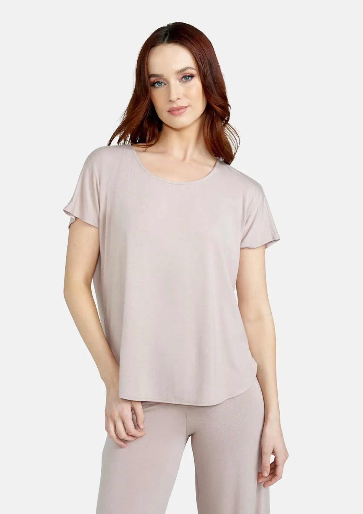 Tall Evelyn Scoop Neck Top