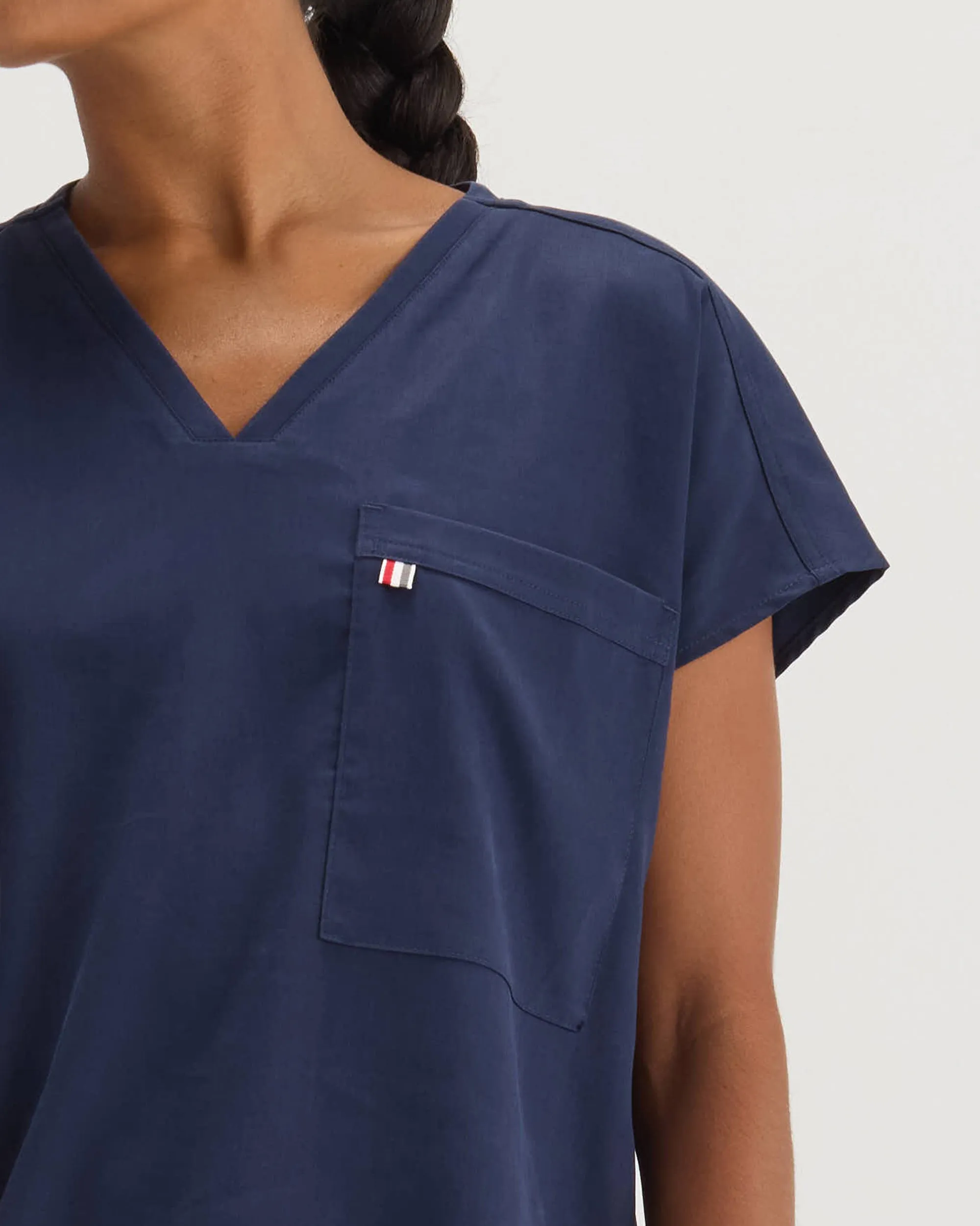 TENCEL™ Bell ‎ Relaxed Scrub Top