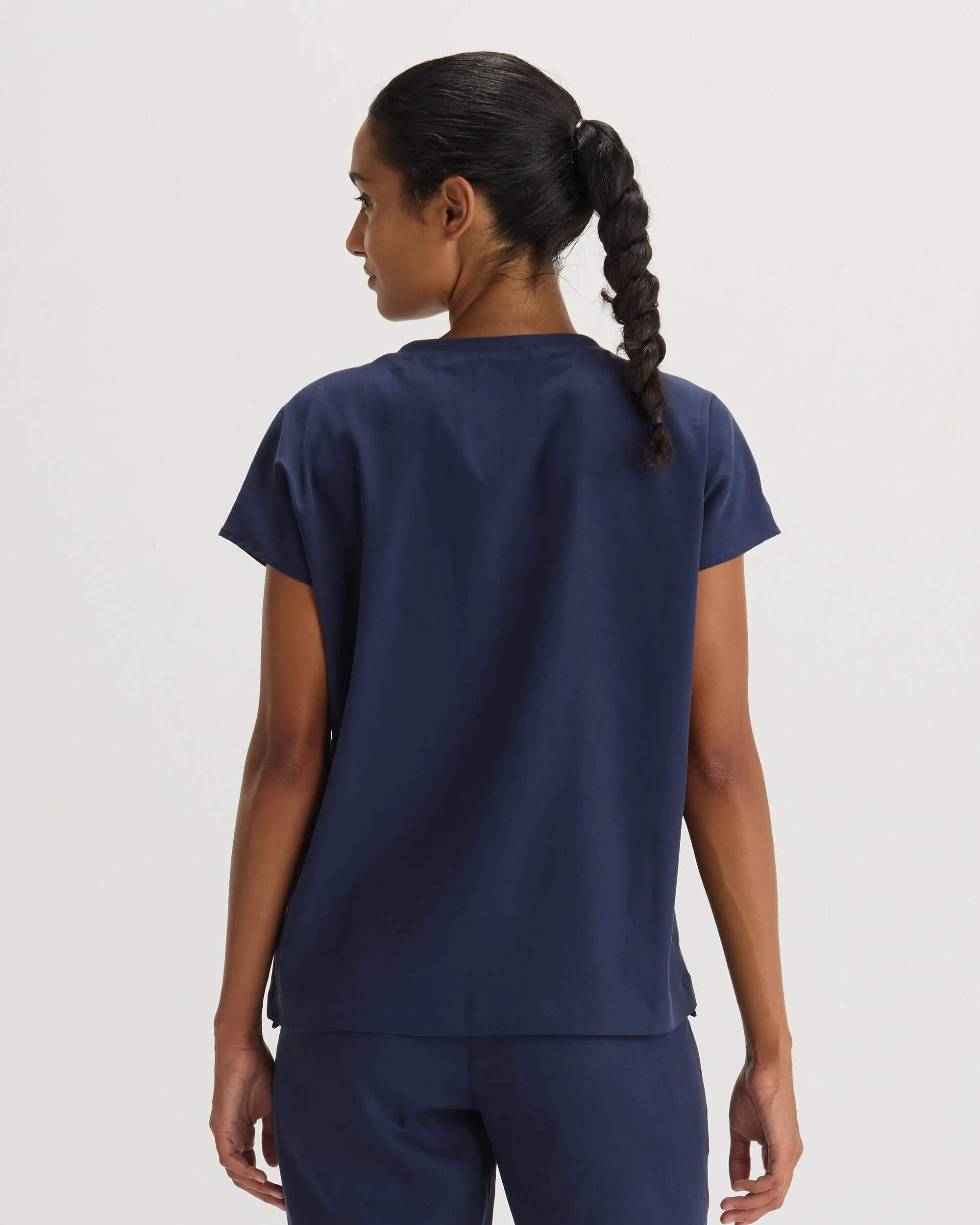 TENCEL™ Bell ‎ Relaxed Scrub Top