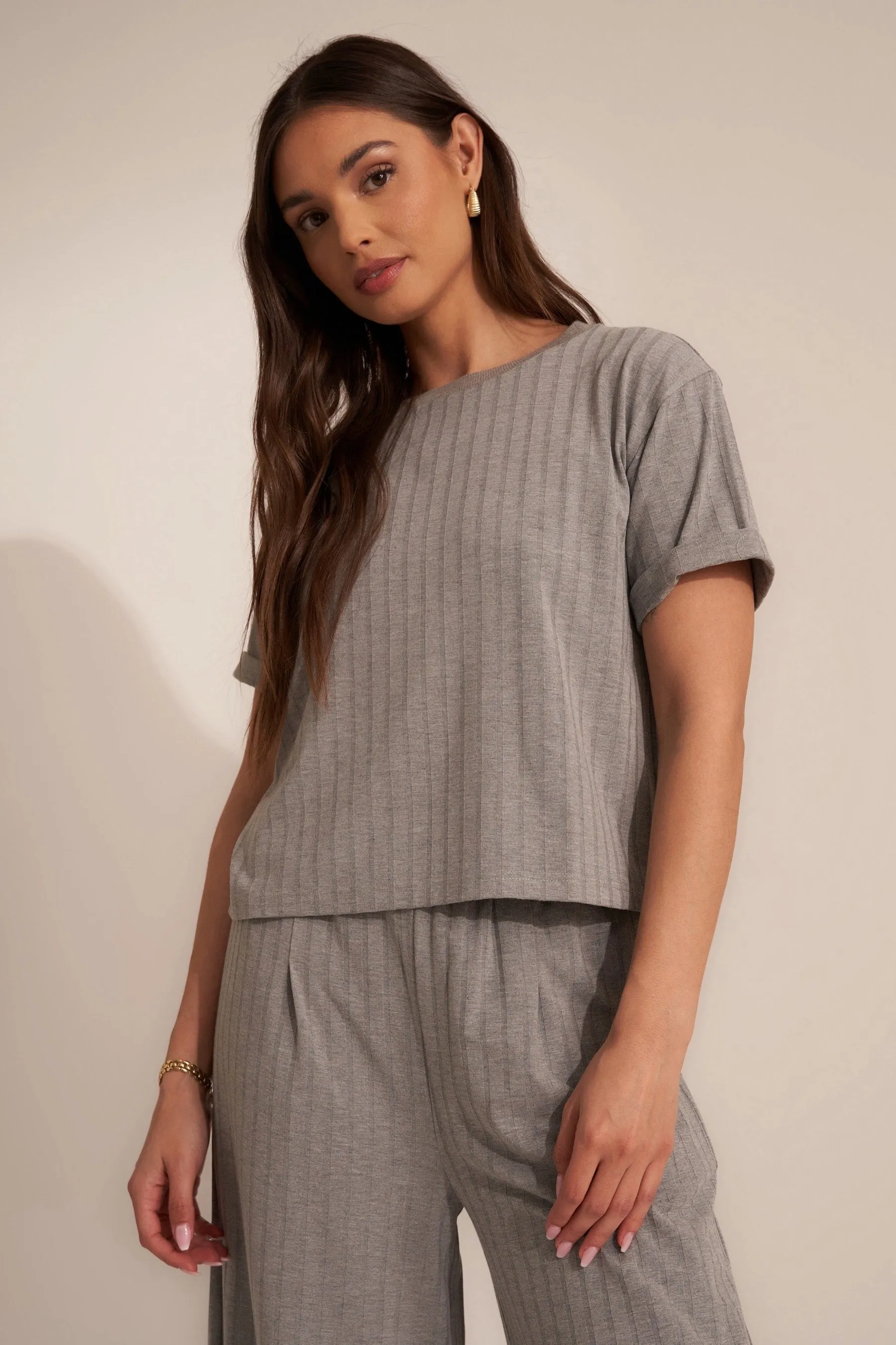 The Everyday Top - Heather Grey