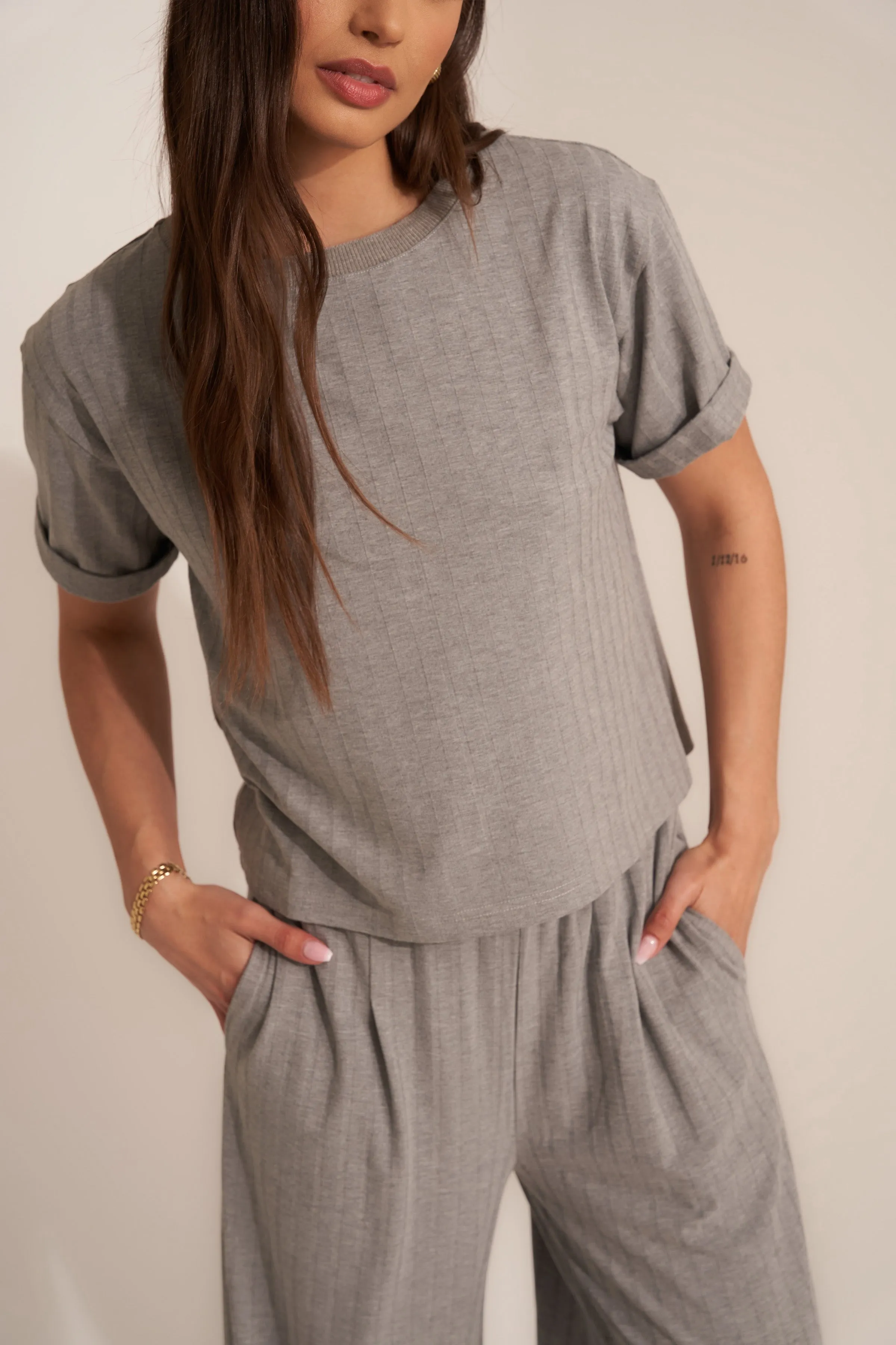 The Everyday Top - Heather Grey