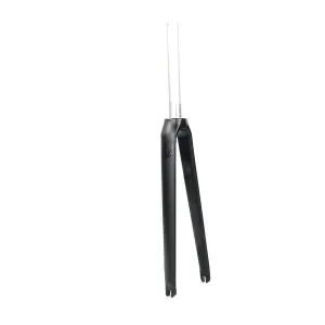 Throne Carbon Alloy Matte Black 1 1/8 Fork - Live4Bikes