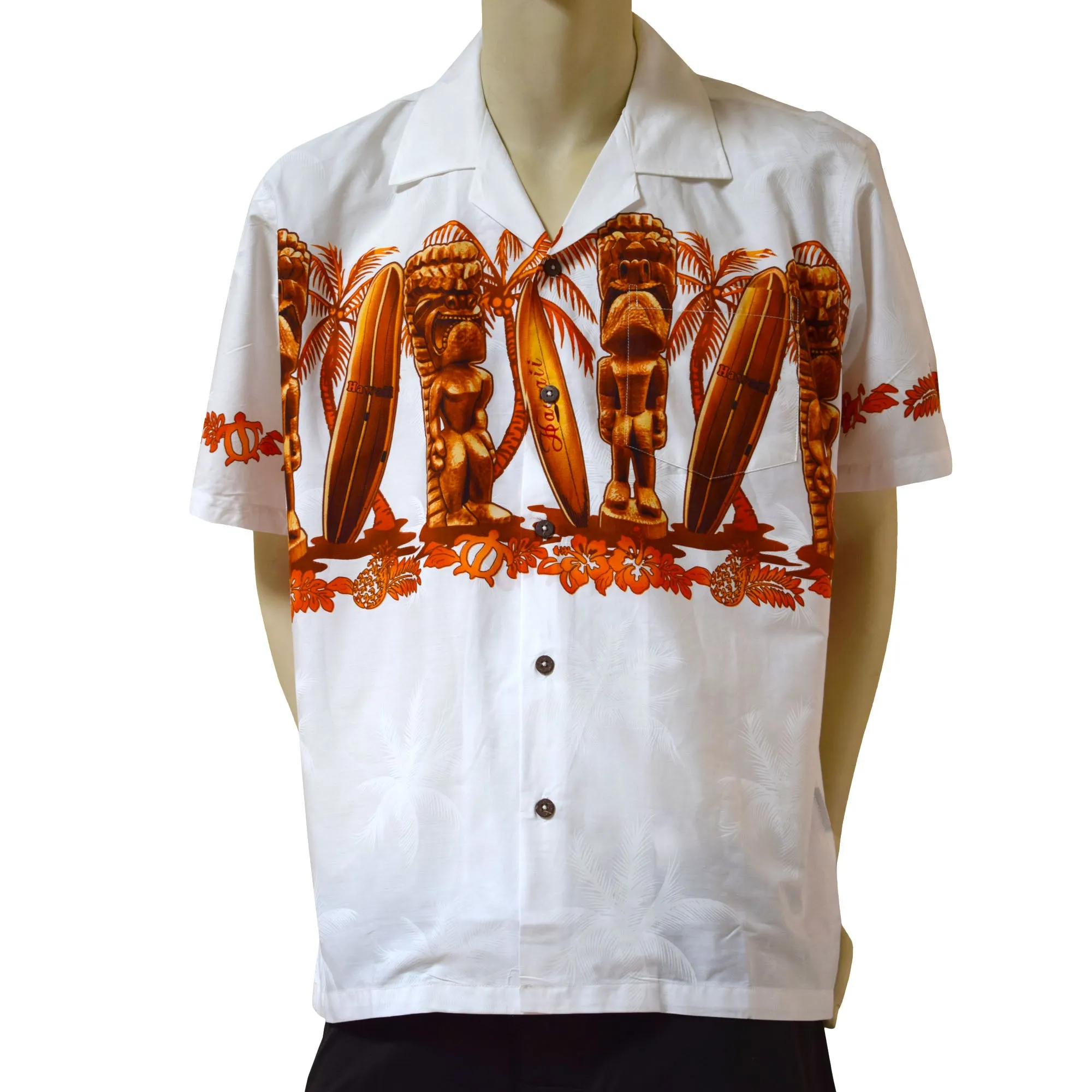 Tiki 2 Men's Aloha Shirt